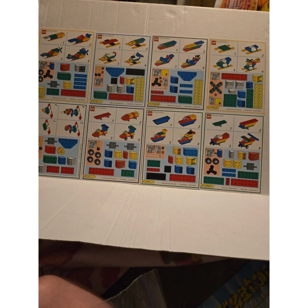 Vintage LEGO Creator The Race To Build It Complete Board Game